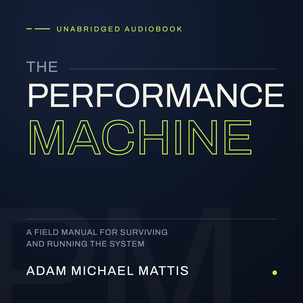 The Performance Machine audiobook cover